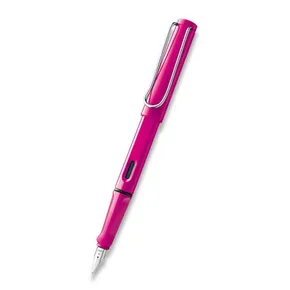 Lamy Safari Shiny Pink Füllfederhalter mit Linkshänder-Spitze